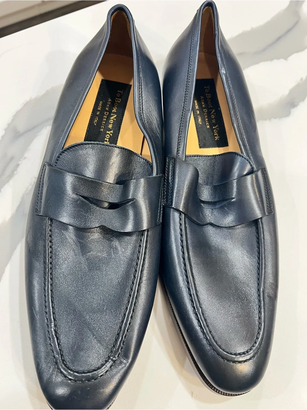 🚨PRICED TO SELL🚨 To Boot NY Navy Loafers 9